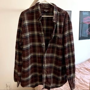 oversized flannel sweater